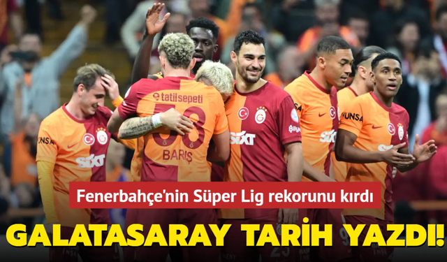 Galatasaray Bir Rekor Daha Kırdı!