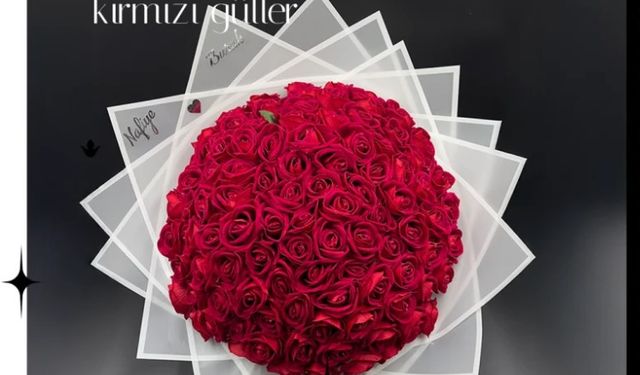 Aşkın Sembolü Alura Flowers Kırmızı Gül Buketi