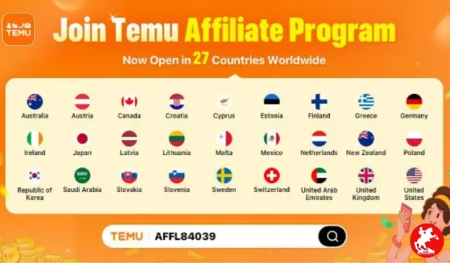Ayda 3.000.000TL’ye Kadar Kazanın! TEMU AFFILIATE PROGRAMI 2025