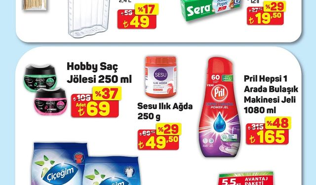 Yine Bir Hafta Sonu Çılgınlığı! A101, BİM ve ŞOK İndirimleri Kırıp Geçirecek!