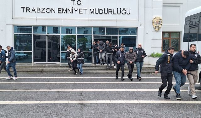 Trabzon Merkezli Dev Baskın - 23 İlde Aynı Anda Vuruldu