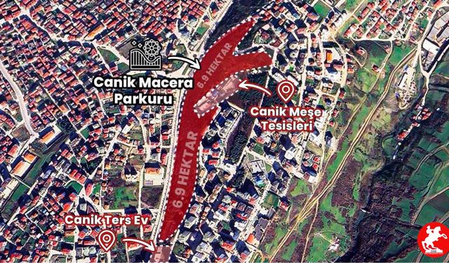 Samsun Canik’e Karadeniz’in En Büyük Macera Parkı Geliyor!