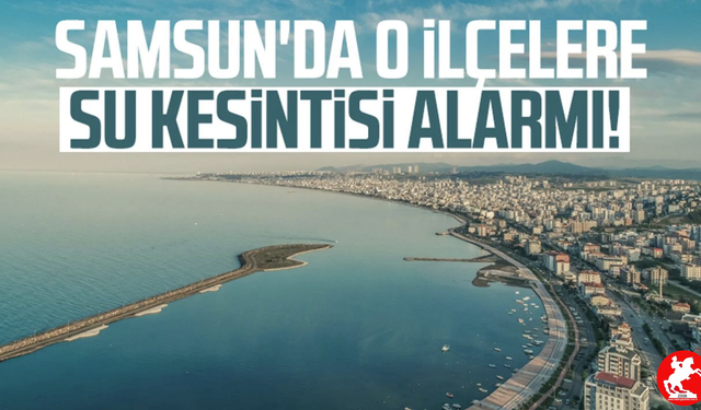 💧 Samsun'da Musluklar Akmıyor: Ana Şebeke Arızası ve Depo Bakımı Gün Boyu Sürüyor!
