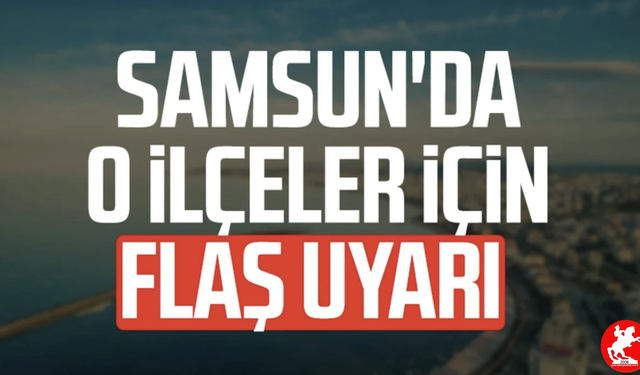 💧 Mahalle Mahalle Susuzluk! Samsun’da Cumartesi Günü Su Alarmı Verildi