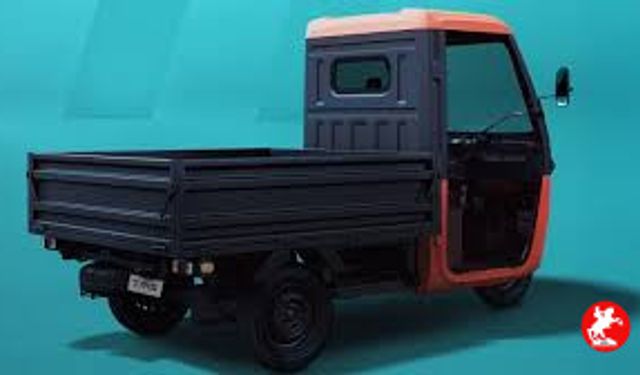 Fiat Üç Tekerlekli Elektrikli Mini Kamyonet Fiat Tris Yollarda