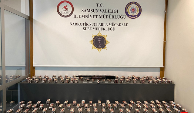Samsun’da NARVAS Operasyonunda Şüpheliye Suçüstü