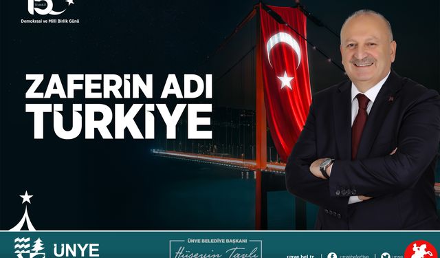 BAŞKAN TAVLI, “15 TEMMUZ ÜLKEMİZ İÇİN MİLATTIR”