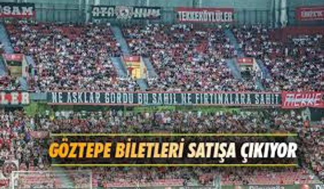 Samsunspor Göztepe Maçı Biletleri Satışta! İşte Fiyatlar