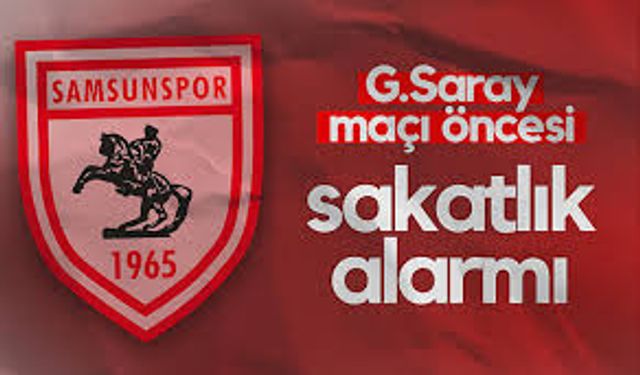 Samsunspor’da Galatasaray Maçı Öncesi Sakatlık Raporu: Ntcham’dan Sevindiren Haber!