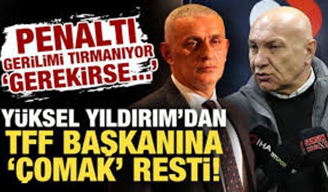 Samsunspor Başkanı Yüksel Yıldırım’dan Hacıosmanoğlu’na Çomaklı Gönderme