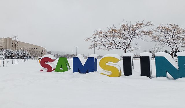 Samsun’da Eğitime Kar Engeli: Tüm Okullar Tatil Edildi!