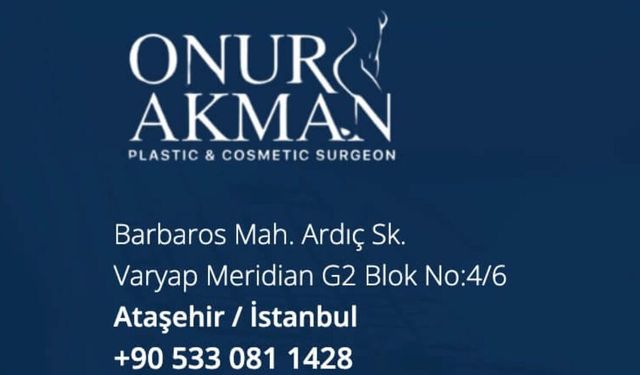 Dr. Onur Akman Estetikte Denge ve Doğallık Önceliği