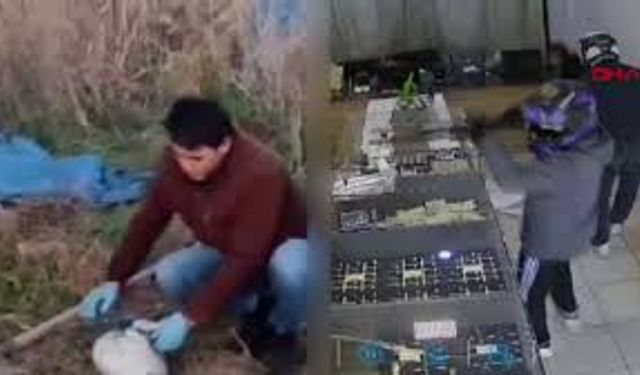 Hatay’da Film Gibi Kuyumcu Soygunu: Altınlar Toprağın Altından Çıktı