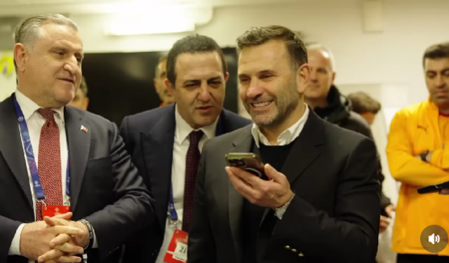 Recep Tayyip Erdoğan Üst Tura Yükselen Galatasaraylı Oyuncuları ve Okan Buruğu Tebrik Etti