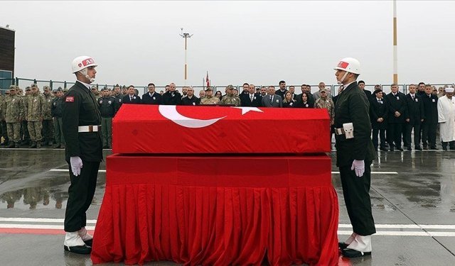 Ağrı’da Yaralanmıştı… Şehit Uzman Çavuş Memleketine Uğurlandı