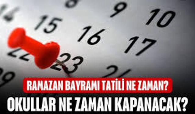 Üç Günlük Bayram Tatili Geliyor! Okulların Durumu Ne?