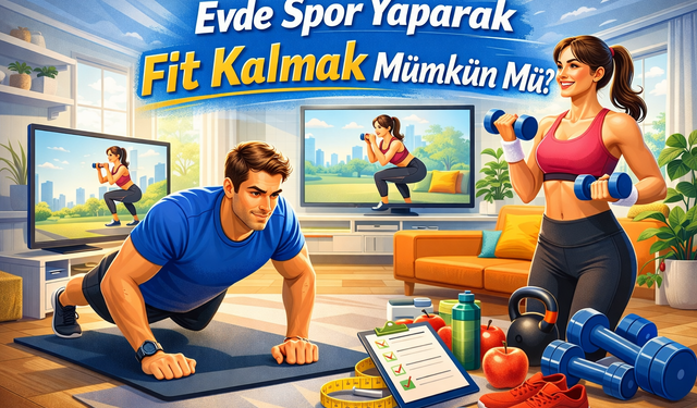 Evde Spor Yaparak Fit Kalmak Mümkün Mü?