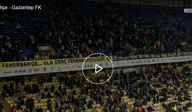 Fenerbahçe Maçında Tribünler Boş Kaldı! İnternette Yorumlar Patladı!