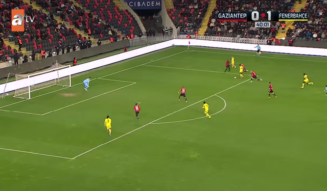 Gaziantep FK 0-4 Fenerbahçe | Maç Özeti