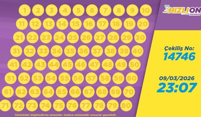 9 Mart 2026 Hızlı On Sonuçları: Gece Çekilişinde 500 Kat Kazandıran Numaralar Belli Oldu!