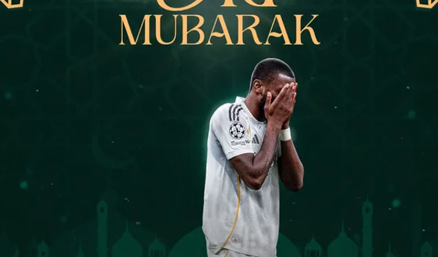 Real Madrid’li Rüdiger Bakın Ne Paylaştı! Bu Sözlerle Bayramı Kutladı