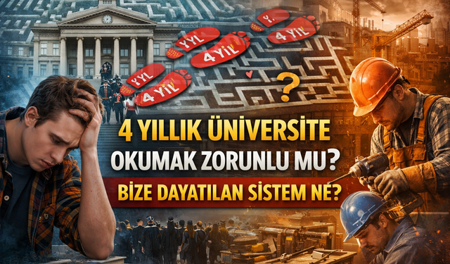 4 Yıllık Üniversite Okumak Zorunlu Mu? Bize Dayatılan Sistem Ne?