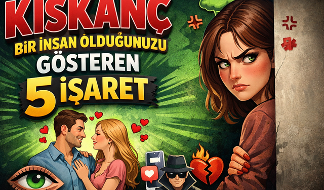 Kıskanç Bir İnsan Olduğunuzu Gösteren 5 İşaret
