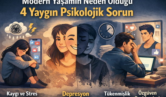 Modern Yaşamın Neden Olduğu 4 Yaygın Psikolojik Sorun