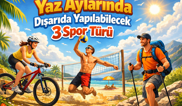 Yaz Aylarında Dışarıda Yapılabilecek 3 Spor Türü
