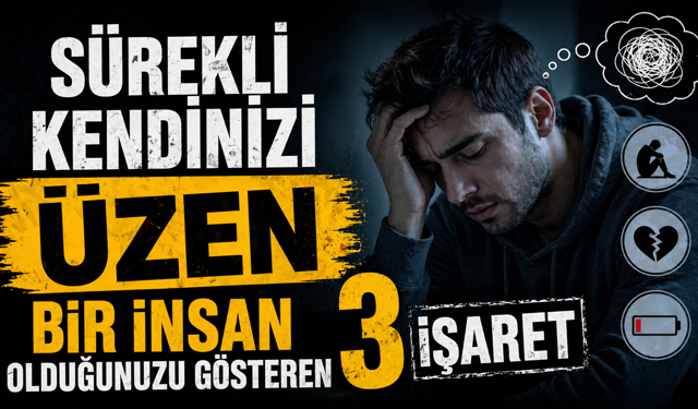 Sürekli Kendinizi Üzen Bir İnsan Olduğunuzu Gösteren 3 İşaret