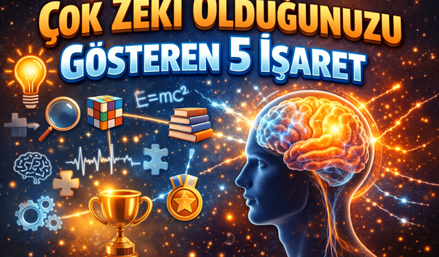 Çok Zeki Olduğunuzu Gösteren 5 İşaret