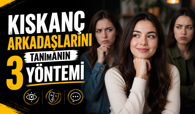 Kıskanç Arkadaşlarını Tanımanın 3 Yöntemi