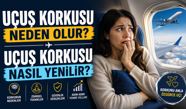 Uçuş Korkusu Neden Olur? Uçuş Korkusu Nasıl Yenilir?