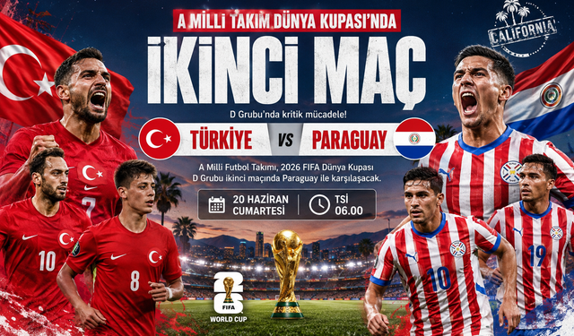 A Milli Takım Dünya Kupası'nda kritik virajda! Türkiye - Paraguay maçı ne zaman, saat kaçta ve hangi kanalda?