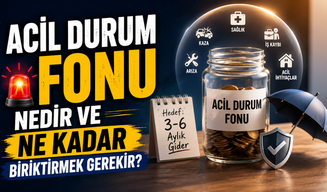 Acil Durum Fonu Nedir Ve Ne Kadar Biriktirmek Gerekir?