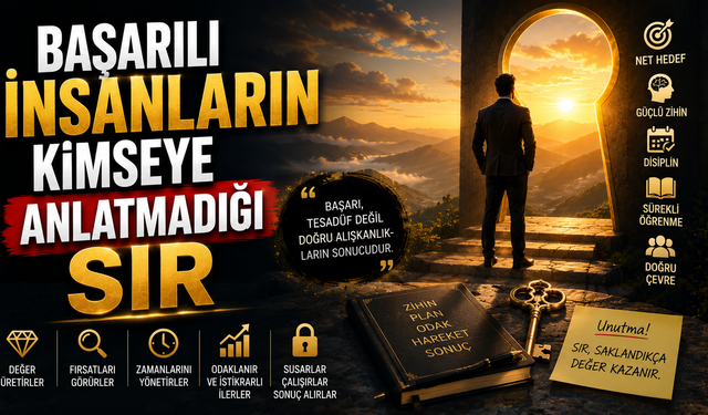 Başarılı İnsanların Kimseye Anlatmadığı Sır