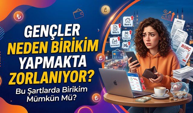 Gençler Neden Birikim Yapmakta Zorlanıyor? Bu Şartlarda Birikim Mümkün Mü?