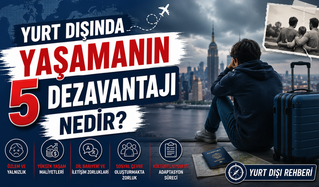 Yurt Dışında Yaşamanın 5 Dezavantajı Nedir? Yurt Dışı Rehberi