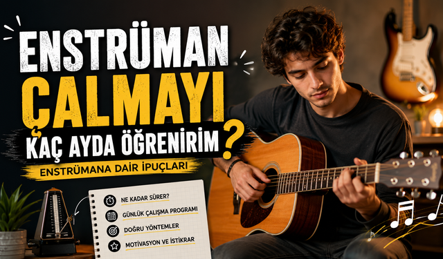 Enstrüman Çalmayı Kaç Ayda Öğrenebilirim? Enstrümana Dair İpuçları