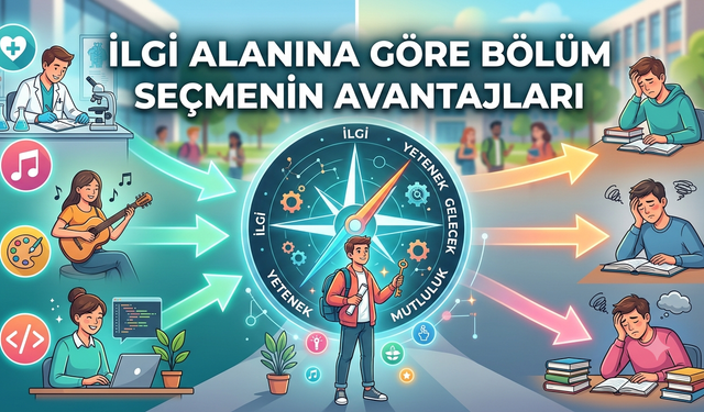 İlgi Alanına Göre Bölüm Seçmenin Avantajları