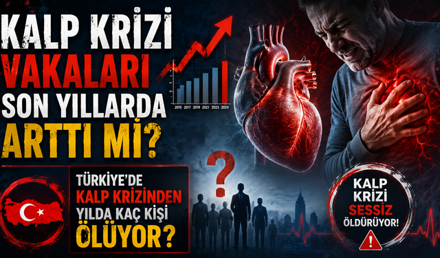 Kalp Krizi Vakaları Son Yıllarda Arttı Mı? Türkiye’de Kalp Krizinden Yılda Kaç Kişi Ölüyor?