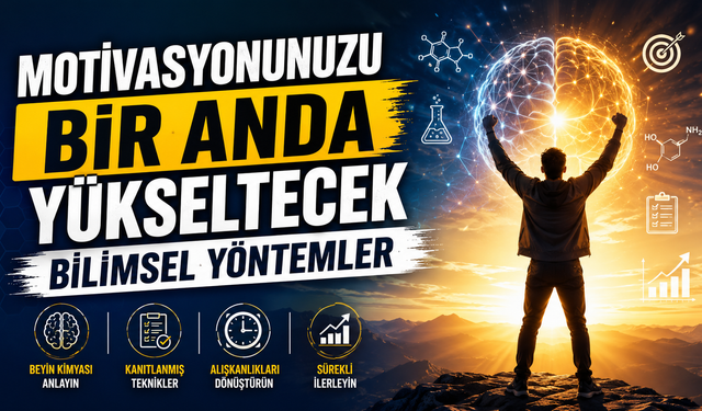 Motivasyonunuzu Bir Anda Yükseltecek Bilimsel Yöntemler