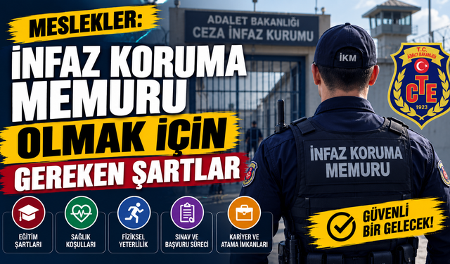 Meslekler: İnfaz Koruma Memuru Olmak İçin Gereken Şartlar