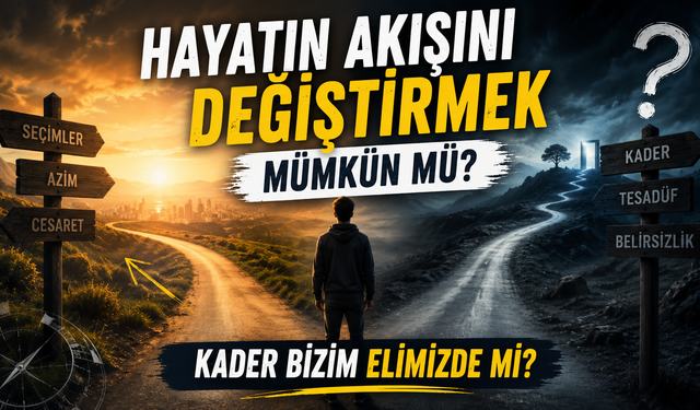 Hayatın Akışını Değiştirmek Mümkün Mü? Kader Bizim Elimizde Mi?