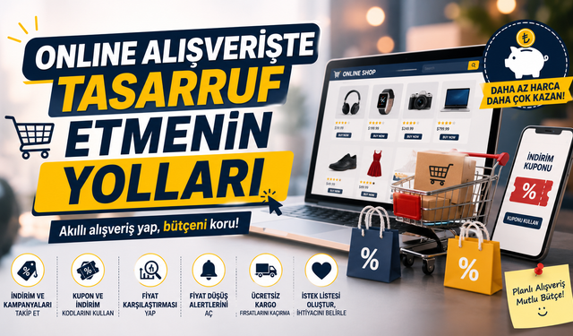 Online Alışverişte Tasarruf Etmenin Yolları