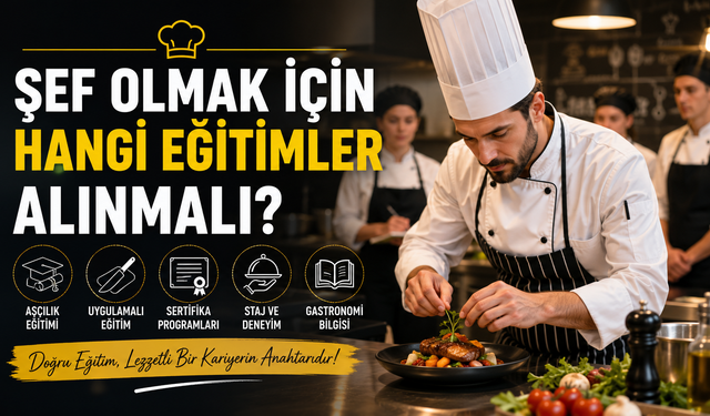 Şef Olmak İçin Hangi Eğitimler Alınmalı?