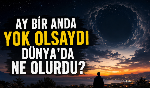 Ay Bir Anda Yok Olsaydı Dünya'da Ne Olurdu?