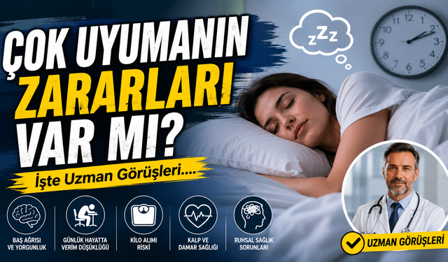 Çok Uyumak Zararlı Mı? İşte Uzman Görüşleri