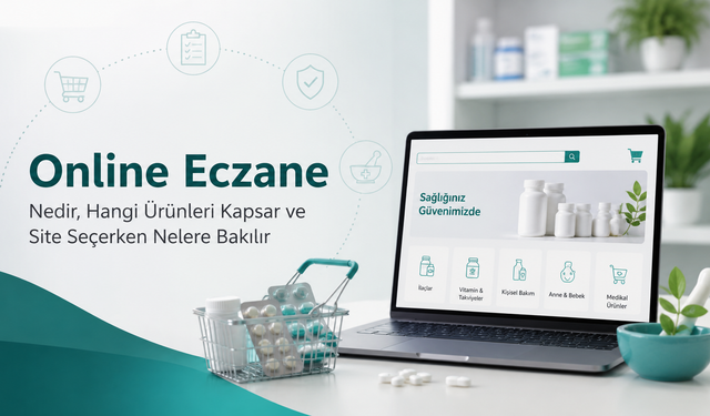 Online Eczane Nedir, Hangi Ürünleri Kapsar ve Site Seçerken Nelere Bakılır