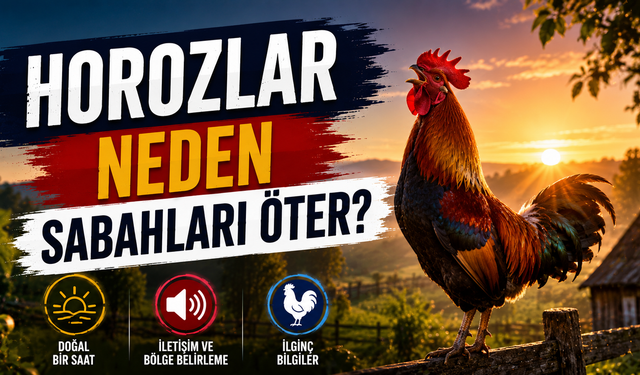 Horozlar Neden Sabahları Öter?
